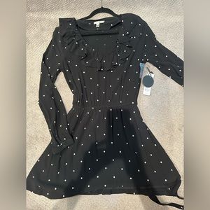 Amuse society polka dot dress